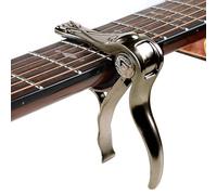 Guitar Capo Skull Metal Guitar Pitch Clip Folk Guitar Pitch Clip Acoustic Guitar Clip for Acoustic and Electric Guitars(Bronze)