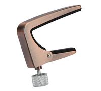 Guitar Capo Transpose Clip Folk Acoustic Guitar Electric Guitar Transpose Clip for Acoustic and Electric Guitars(Brass)