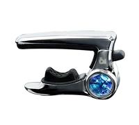 Guitar Capo Transpose Clip Guitar Folk Electric Guitar Transpose Clip for Acoustic and Electric Guitars(Silver1)