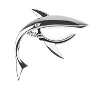 Guitar Capo Universal Guitar Accessory for Acoustic Electric Guitar Mandolin argent Silvery 13x8.5 cm