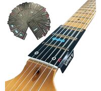 Guitar Card Chords,Ultimate Guitar Chord Flashcards,Fantastic Cards for Mastering Gu-itar C-hords Fast,for Left-Handed Players,Learn G-uitar in Minutes Deluxe Edition,Fits All G-uitar