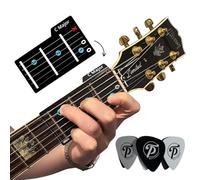 Guitar Card Chords with Tone Picks Deluxe Edition with Case | Right & Left Handed Guitar Players (Fits All Full Size Guitars) Learn to Play Your Favorite Songs in Minutes.