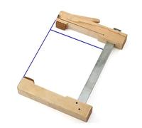 Guitar Care For Beginners Tools Iron Deep Throat Clamp Guitar Bridge F Shape Wood Fixture Woodwork Making Tools(147mm)