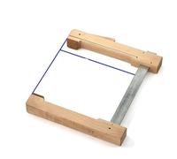 Guitar Care For Beginners Tools Iron Deep Throat Clamp Guitar Bridge F Shape Wood Fixture Woodwork Making Tools(190mm)