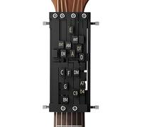 Guitar Chord Assistant Tool - 1 Unit Learning System | Portable Cord Presser For Band Studio Practice Lessons Home Travel Ukulele Professional High Strength Hardware Sturdy Durable New Tool