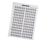 Guitar Chord Chart Portable On the Go for Beginners 12x16 inch