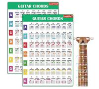 Guitar Chord Chart Reference Guide, A4 Size (Guitar)
