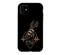 Guitar Chord Diagram Pick Heartbeat Guitarist Player Gift Case for iPhone 11
