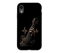 Guitar Chord Diagram Pick Heartbeat Guitarist Player Gift Case for iPhone XR