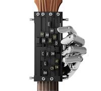 Guitar Chord Helper, Chord Presser Trainer, Guitar Accessories for Beginners, Guitar Learning Tool, Guitar Chord Trainer 16.5x10x8.8cm/6.5x3.94x3.46 inches for Family Friends Children