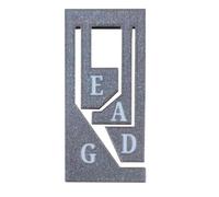 Guitar Chord Helper, Ukulele Chord Presser, Practice Assistant Tool, Easy Finger Placement, Metal Construction, Music Learning Aid for Beginners, 5.91 x 3.15 x 0.39 Inches Silver