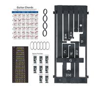 Guitar Chord Learning Tool with Practice Aid and Portable Design for Beginners, Ideal for Home Study and Music Lessons, Easy to Use for Students and Guitar