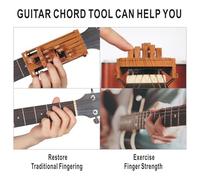 Guitar Chord Practice Aid Comprehensive Learning Set Clear Tone Production Guitar Teaching Aid Set Suitable For Guitars