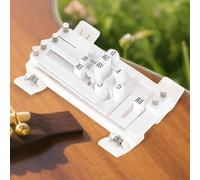 Guitar Chord Press - Portable Trainer, Compact Guide, Adjustable Aid, Progressive Learning System to Support Adult Practice Sessions | For Training Players in the He