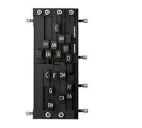 Guitar Chord Presser - Automatic Practice Aid, Button Press Device, Musical Learning Tool, Beginner Friendly Trainer | 16.5x10x8.8cm Compact Finger Assistance Tool For Acoustic, Electric, Classic