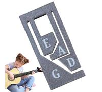 Guitar Chord Presser, Chord Helper Aid Trainer, Finger Placement Learning Tool, Practice Assistant for Beginners and Professionals, and Enjoyable Practicing Home, 15x8x1cm Metal