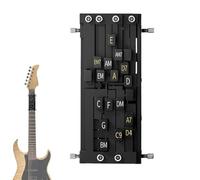 Guitar Chord Presser, Chord Learning System, Learning Tool for 3 Beginners, Portable Guitar Trainer for Family Guitar Enthusiasts and Beginners