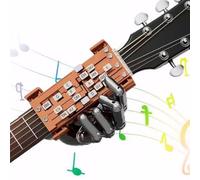 Guitar Chord Presser, Clip-On Guitar Chord Helper, Plastic Trainer with Video Tutorial Instruction, Learning Tools for Beginners Friends
