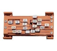 Guitar Chord Presser, Clip-On Guitar Chord Helper, Plastic Trainer with Video Tutorial Instruction, Learning Tools for Beginners Friends Gifts Presser