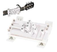 Guitar Chord Presser for Beginners Guitar Aid Learning Starter, Guitar Chord Trainer No Need to Develop Callouse, One-Touch Chords Guitar Accessories for Guitar Lover Beginner Gift, White
