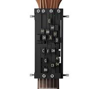 Guitar Chord Presser - Guitar Aid Chords Trainer, Learning Instruments Assisted by Guitar, Touch Guitar Chord Player Portable Guitar Learning Tools