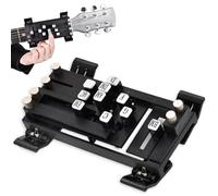 Guitar Chord Presser Guitar Aid Learning Starter, Guitar Chord Trainer No Need to Develop Callouse, One-Touch Chords Guitar Accessories for Guitar Lover Beginner Gift, Black