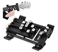 Guitar Chord Presser Guitar Aid Learning Starter, Guitar Chord Trainer No Need to Develop Callouse, One-Touch Chords Guitar Accessories for Guitar Lover Beginner Gift, Black