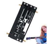 Guitar Chord Presser, Guitar Learning Tools, One-Key Chord Assist Practice Accessories, Customizable Settings, User-Friendly, 6.5x15.5cm, for Adult and Kids Beginners
