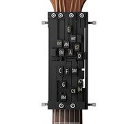 Guitar Chord Presser - Guitar Practice Aid, Fret Helper | Adjustable Chord Learning Trainer, Left Hand Fingering Assistant Tool, Quick Chord Switching Guide, Ideal for New Guitar Learners