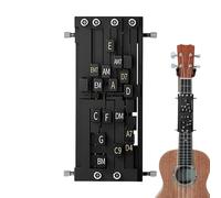 Guitar Chord Presser, Guitar Trainer, Learning System Aid Trainer Tool for Lessons Home Band Studio Travel Ukulele Practice