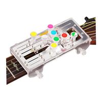 Guitar Chord Presser Learning Tools Cord Presser & Trainer for Beginners Practicing Acoustic or Electric Guitar Silver