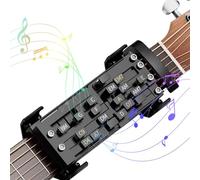 Guitar Chord Presser, One-Touch Guitar Chord Assisted Learning Tool Guitar Aid Chord Trainer Universal Guitar Chord Helper Fits for 38”-42” Folk Guitars