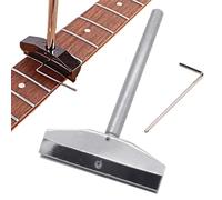 Guitar Chord Presser, Professional Chords Press Caul Tool, 2.52x4.29 Inches Reusable Fretboard Maintenance, Accessory Ukulele Presser for Guitarists Luthiers, Bass Chords Pressers Guitars