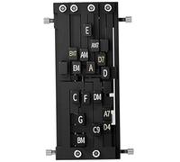 Guitar Chord Presser Quick Accurate Guitar Chord Trainer for Beginners, with Instruction Score Easy Install Vertical