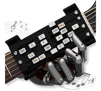 Guitar Chord Presser - Ultimate Guitar Chord Trainer & Learning Tool | Guitar Fingertip Protector for Beginners | Universal Fit for 38/41 Inch Acoustic Guitars (2 Pcs)