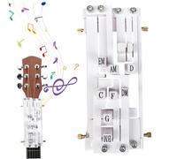 Guitar Chord Presser with 8 Common Chords Guitar Chord Trainer with Instruction & Score Finger Pain Relief Learning Tools Accessories Learning Tools