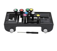 Guitar Chord Tool, Chords Trainer Humanized Design One Key Chords Beginner Folk Guitars Learning Assisted Kit for Beginner (Black)