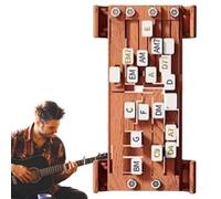 GUITAR CHORD TRAINER FOR ADULTS - No need for guitar learning aid accessories.Clip the guitar chord pressor to the guitar neck for easy setup,guitar aid chord trainer guitar chord pressor guitar chord