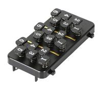 Guitar Chord Trainer, One-Hand Chord Presser for Acoustic Guitar, with Easy Key Change, Black (4.2x2.1x0.9 Inch)