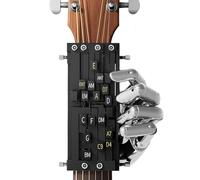 Guitar Chord Trainer, One-Key Press Assistant for Beginners, Portable Learning Tool with Automatic Chord Pressing, Ideal Guitar Teaching Aid for Practice & Self-Study