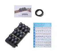 Guitar Chord Trainer With 18 Buttons Folk Guitar Chords Practice Assist Tool Learning Systems Assist For Adults Children