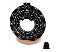 Guitar Chord Wheel Fifth Circle Wooden Melody Tool Musical Instruments And Chord Black Accessories Wheel For Musicians tool fifths Songwriting music musicians,guitar For Hacksaw Mecha assisted