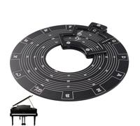 Guitar Chord Wheel - Music Theory Trainer, Circle Fifths Guide | Educational Melody Learning System Reference, Color Coded Teaching Disc with Note Positions for Beginners Students Adults Kids