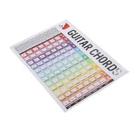 Guitar Chords Scale Chart Poster Beginner Guitar Poster Finger Practice Chart Copperplate Paper Musical Instrument Accessories