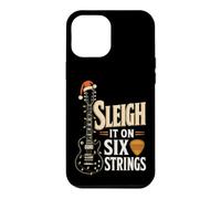 Guitar Christmas Sleigh It On Six Strings Funny Guitarist Case for iPhone 12 Pro Max