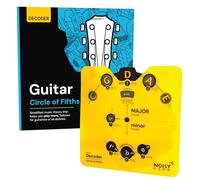 Guitar Circle of Fifths Wheel & Theory Book - Back to School Music Learning Tool - Music Theory Made Easy for All Levels - Learn Chords, Keys & Progressions - Write More, Play More, Master Music