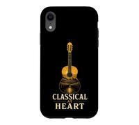 Guitar Classical At Heart Sunset Vineyard Guitarist Gift Case for iPhone XR