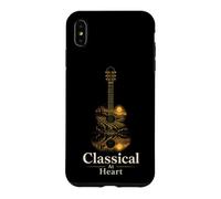 Guitar Classical At Heart Sunset Vineyard Guitarist Gift Case for iPhone XS Max