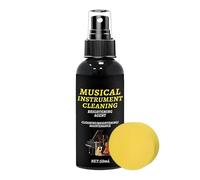 Guitar Cleaner | Brightening Cleaner with - 100 ml Musical Instruments Cleaning Spray | For Flute Trumpet Trombone Bass Clarinet Classroom Music Lessons Home Studio Daily