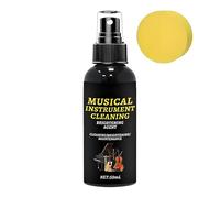Guitar Cleaner - Polish Brightening Agent - 100ml Violin Bass Dust Cleaning Tools | for Flute Trumpet Trombone Bass Clarinet Studio Classroom Stage Performance Daily Practice Outdoor